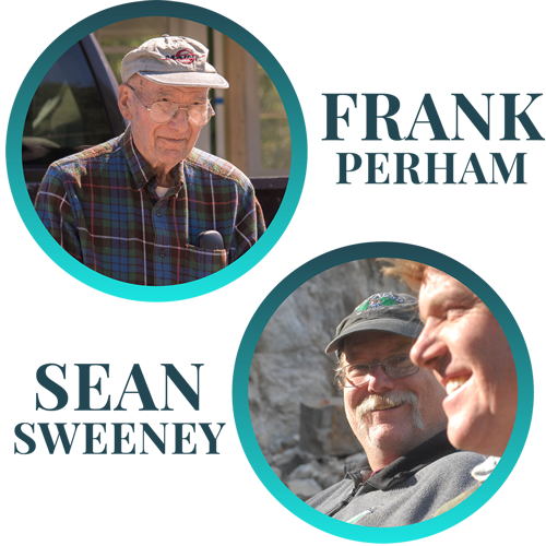 Portraits of Frank Perham and Sean Sweeney